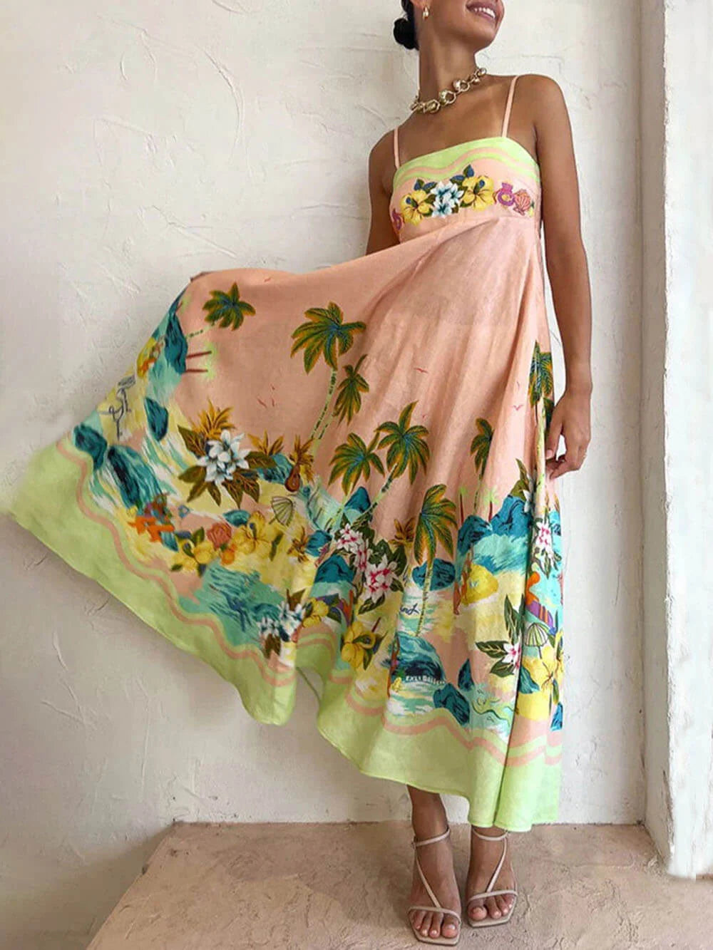 Tropical Paradise Maxi Dress