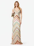 Opulent Maxi Dress Gala Splendor