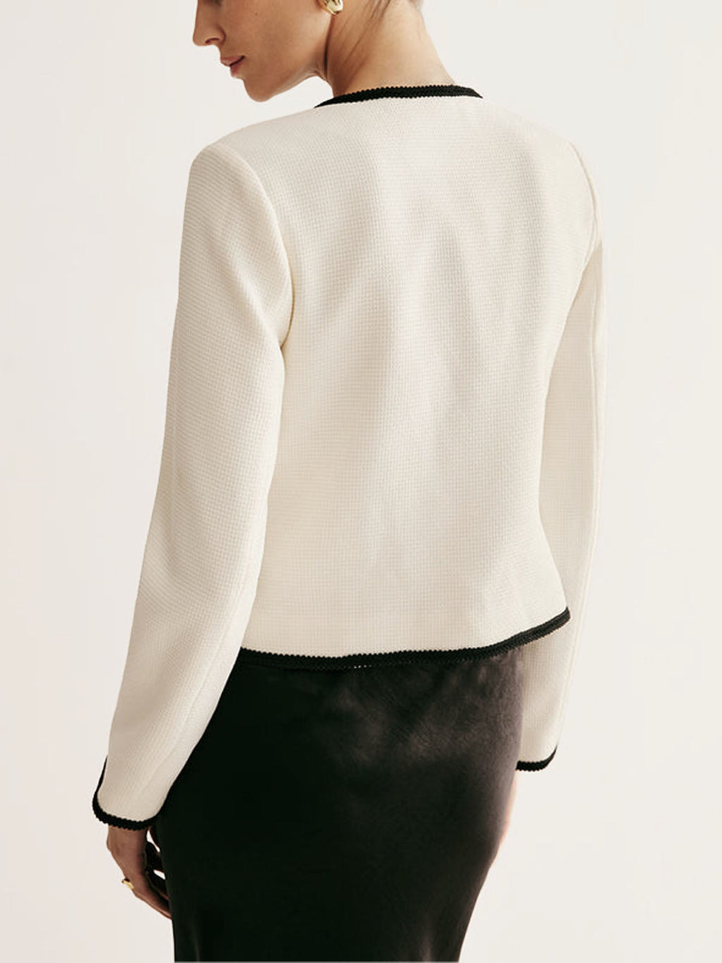 Blazer Tali Leher Gading