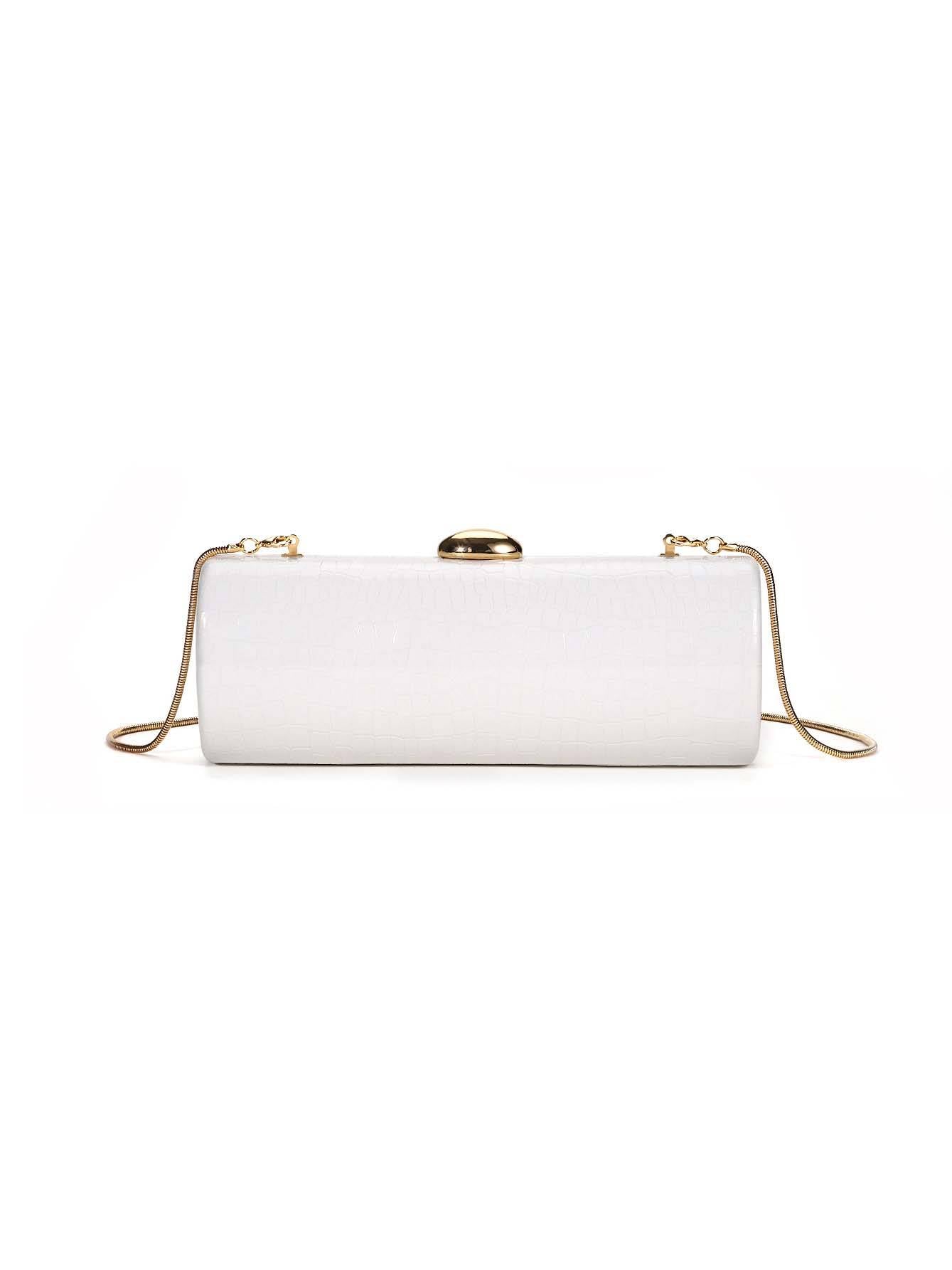 Minimalist Crocodile Pattern Handbag Chain Bag