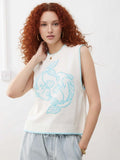 Vest Rajut Corak Pisces