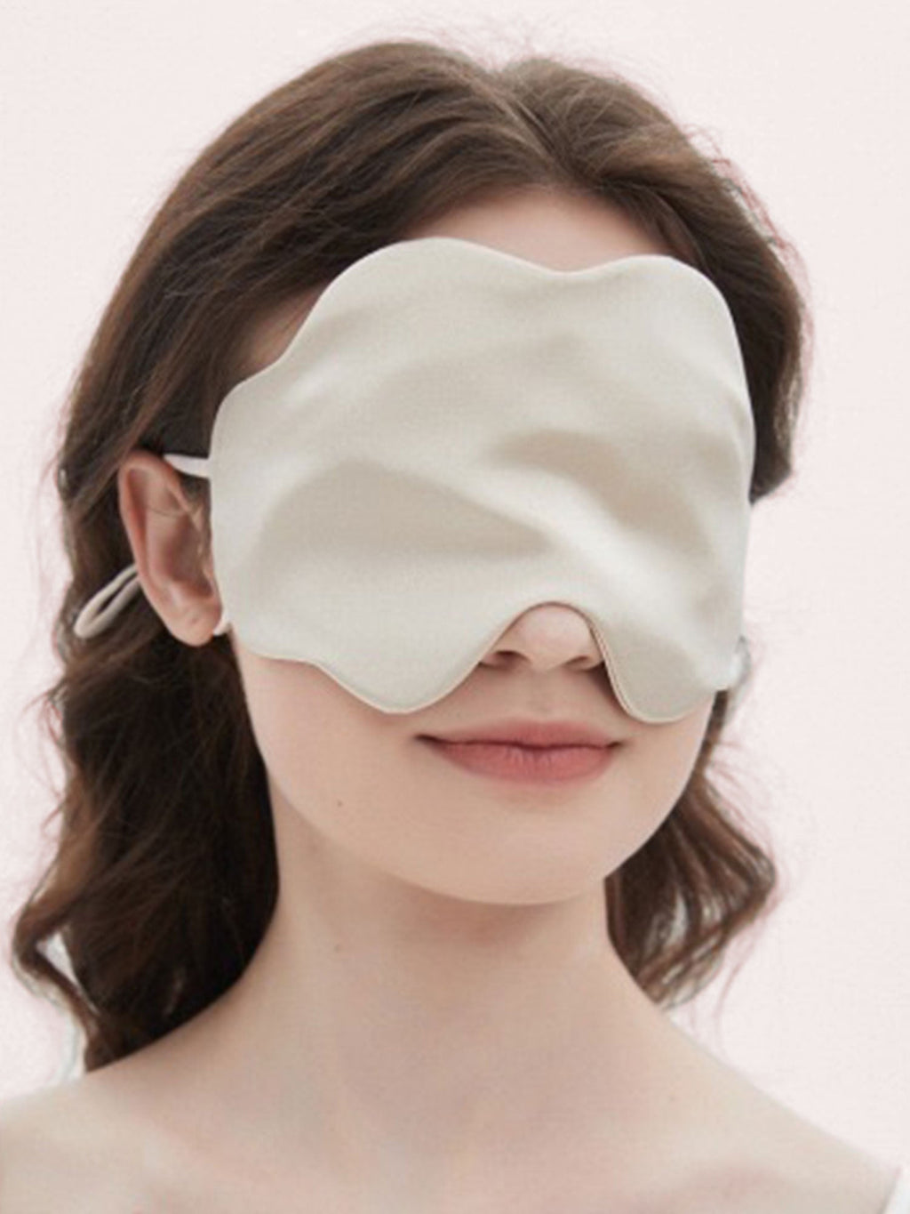 Cloud-Shaped Silk Sleep Mask
