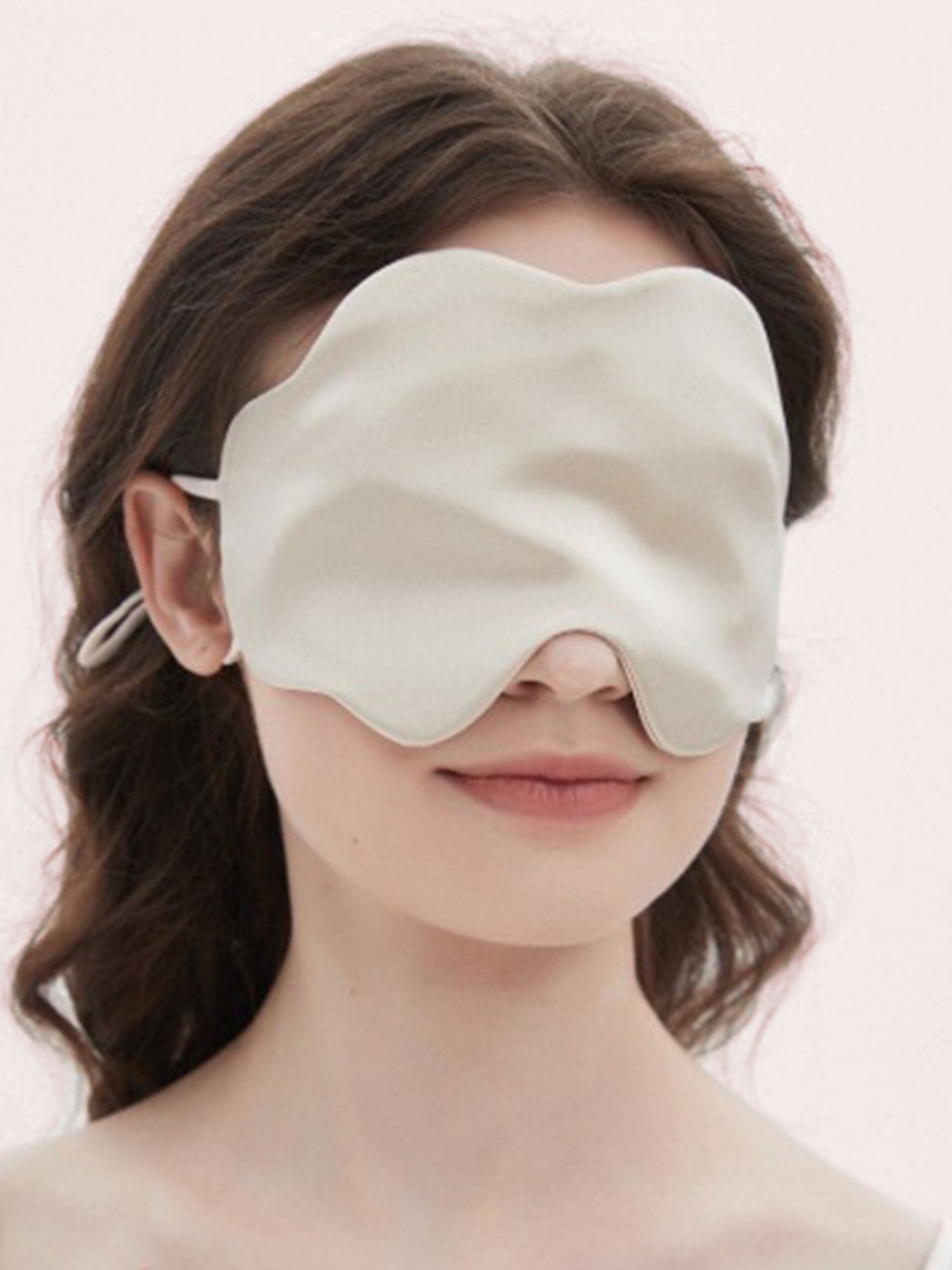 Cloud-Shaped Silk Sleep Mask