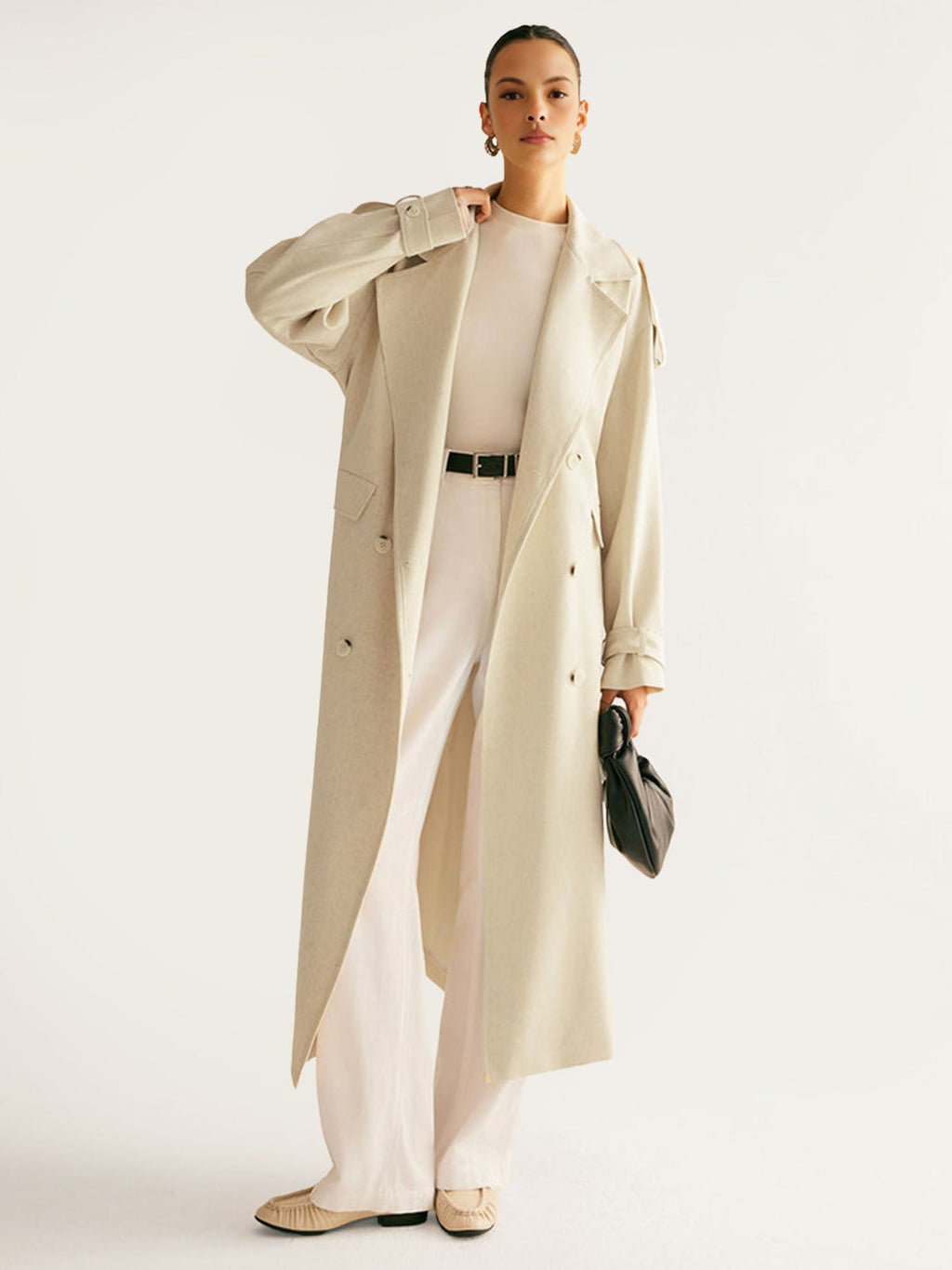 Kot Trench Beige