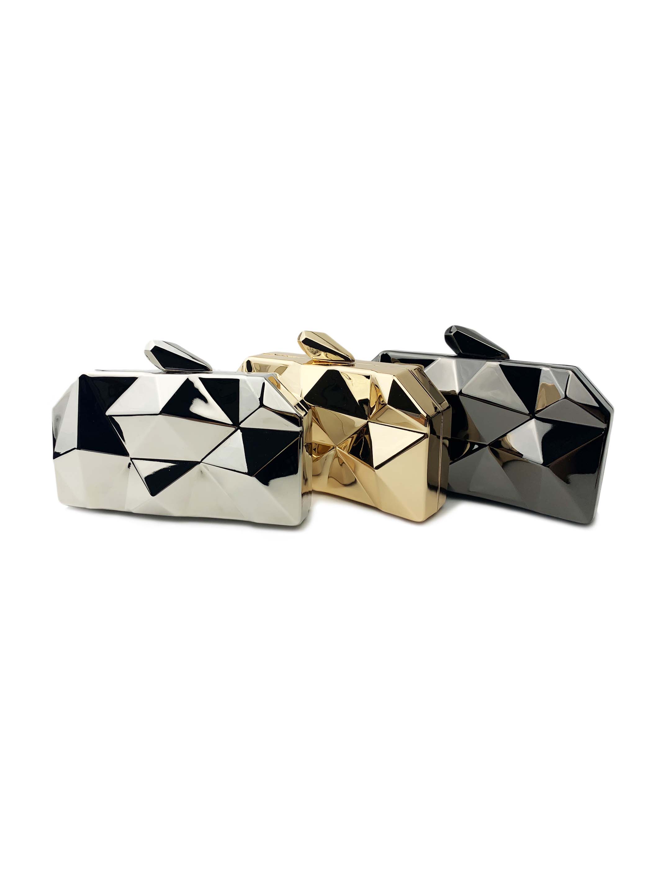 Irregular Design Clutch Chain Bag