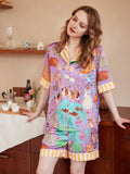 Guinea Pig & Goldfish Print Pajama Set