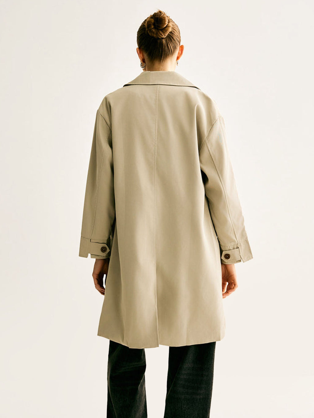 Beige Trench Coat