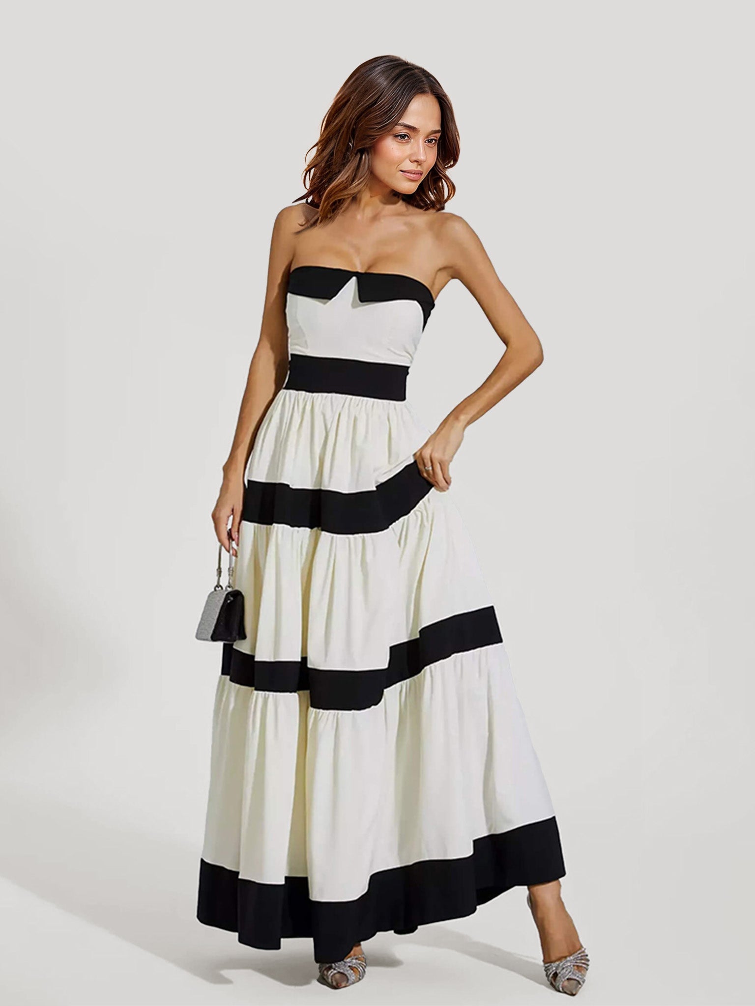 Striped Maxi Dress