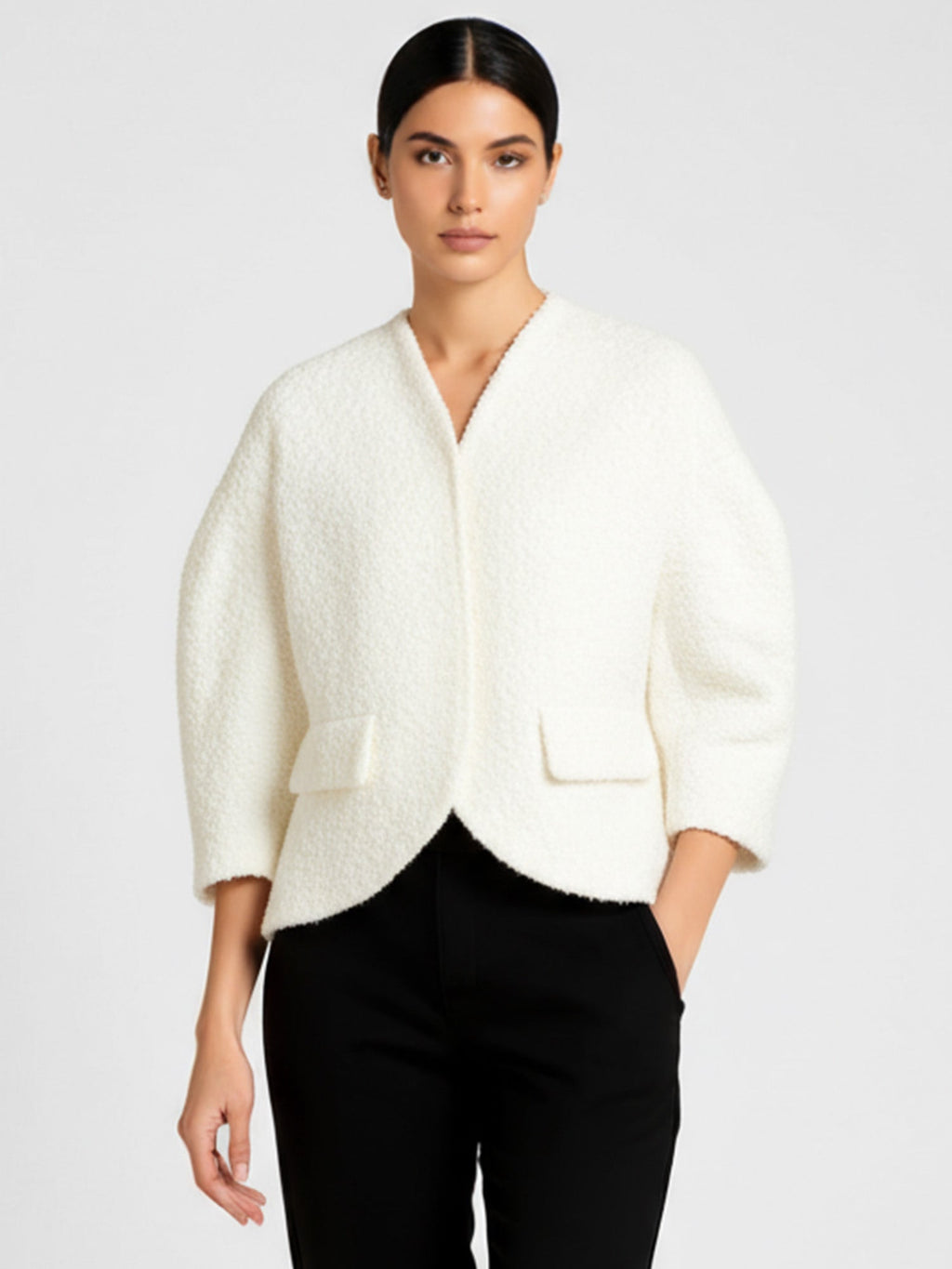 Textured Bouclé Jacket
