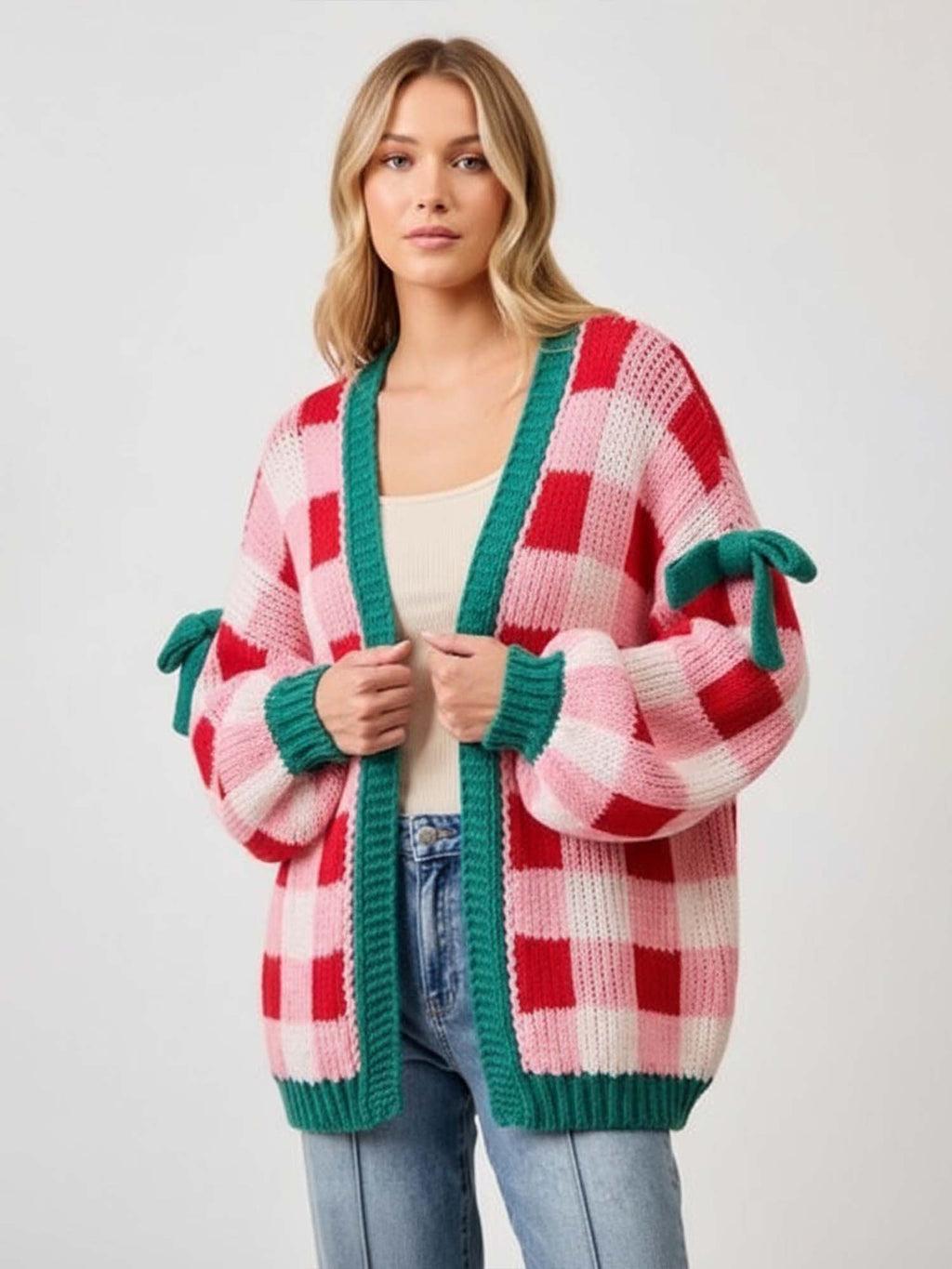 Checked Harmony Sweater
