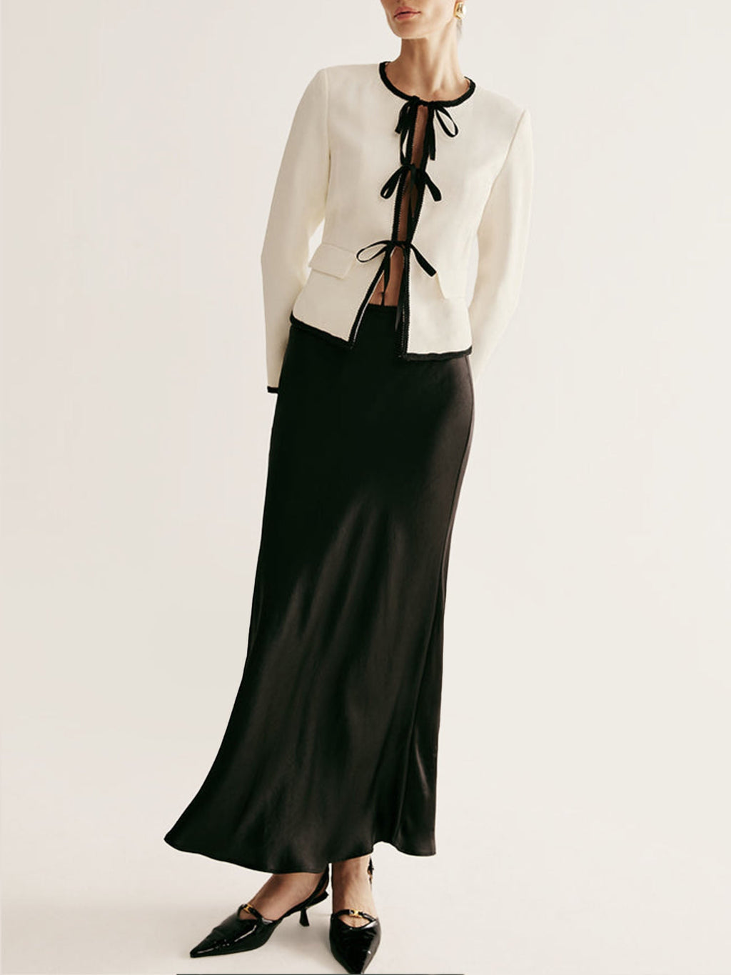 Blazer Tali Leher Gading