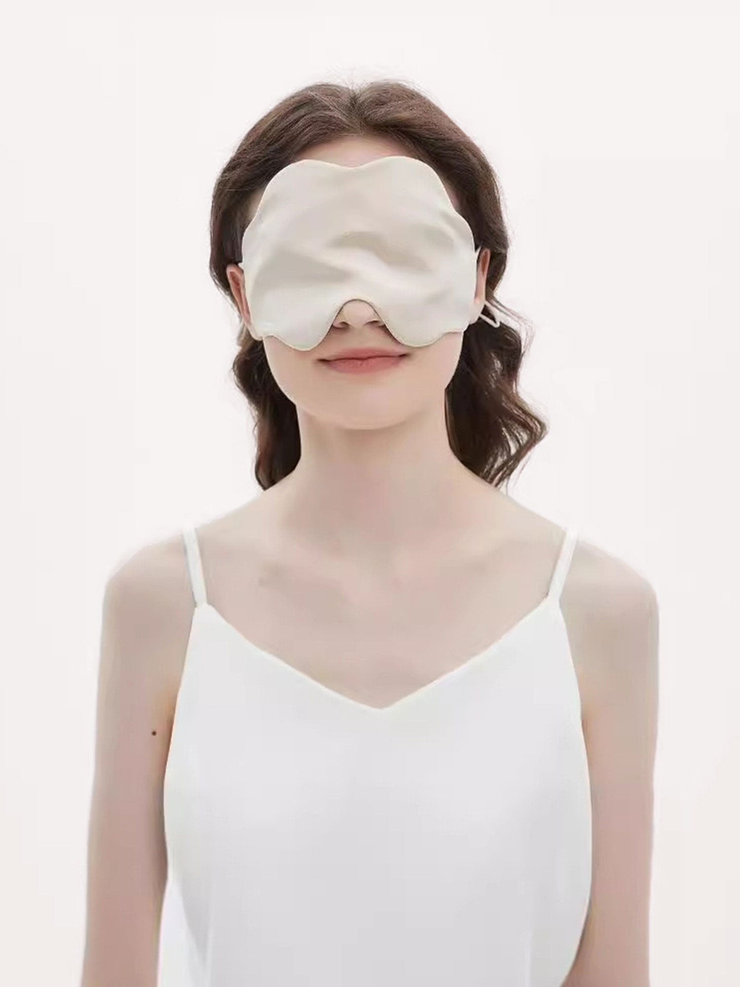 Cloud-Shaped Silk Sleep Mask