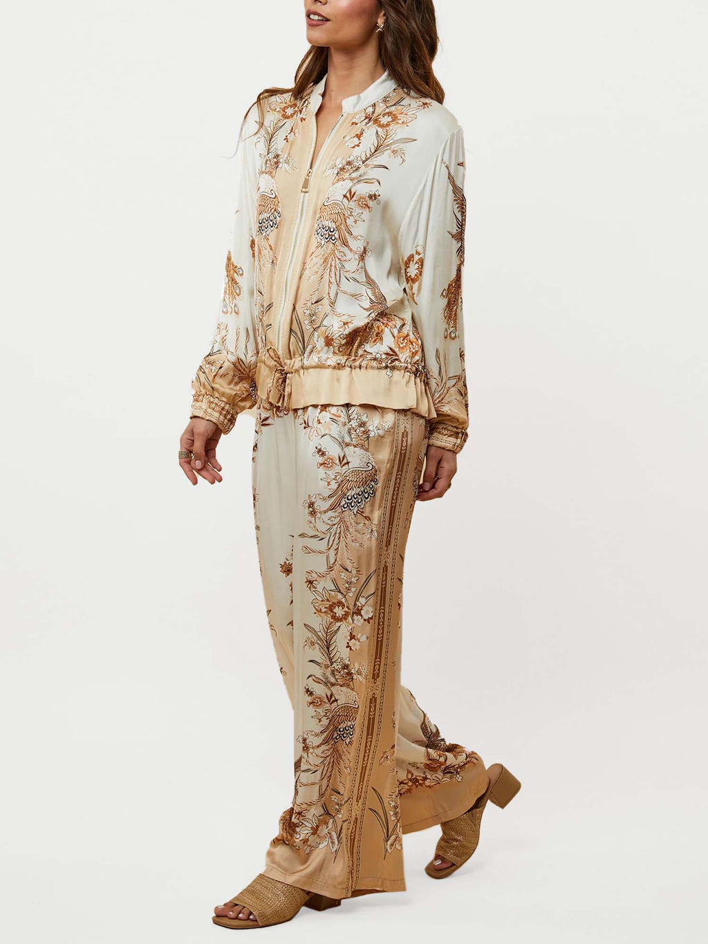 Baroque Garden Relaxed Pants