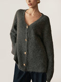 Button-Down Knit Cardigan