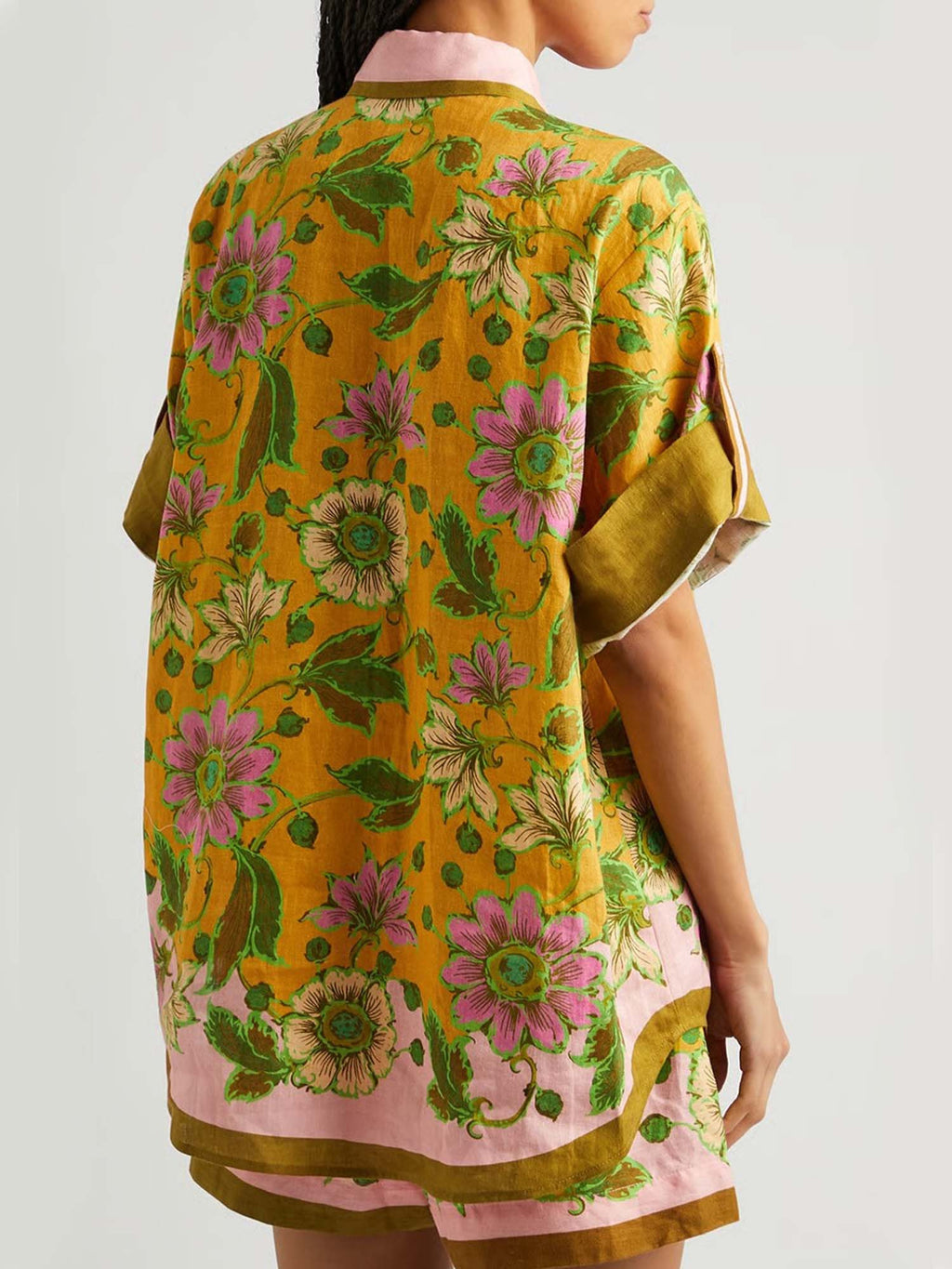 Set Baju &amp; Seluar Pendek Botani Tropika