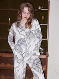 Set Pajama Motif Leopard