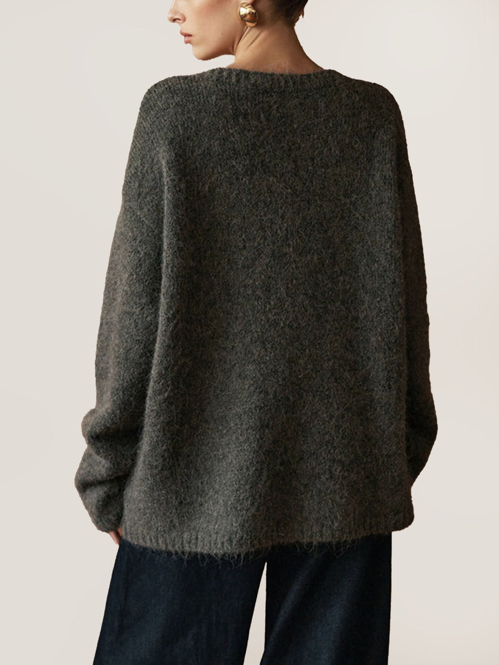 Button-Down Knit Cardigan