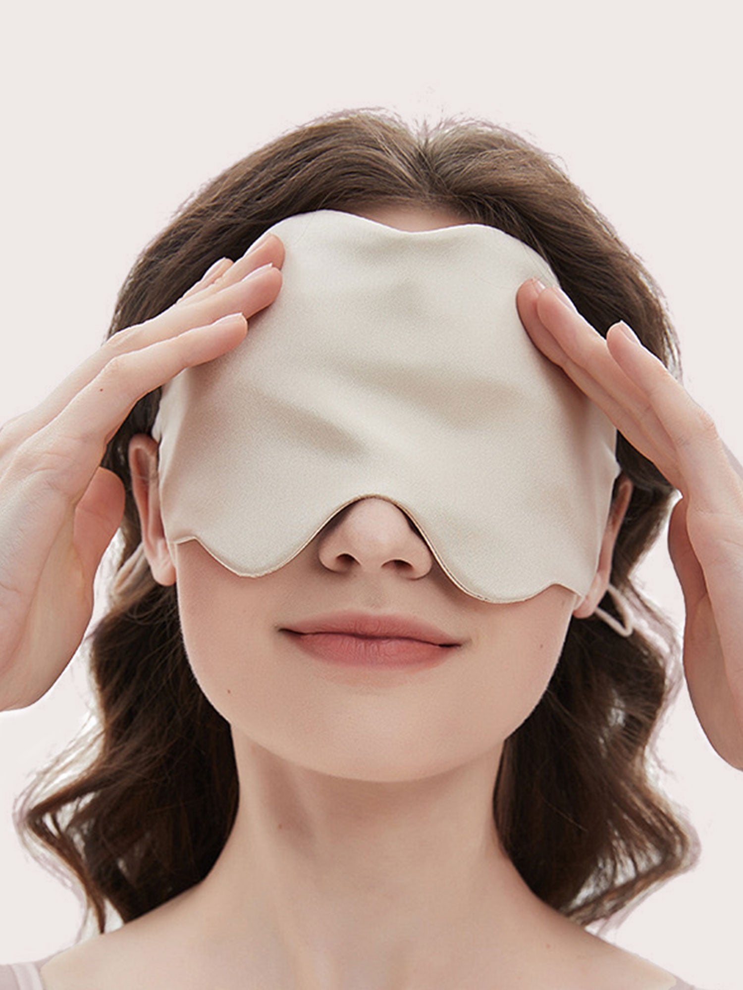 Cloud-Shaped Silk Sleep Mask