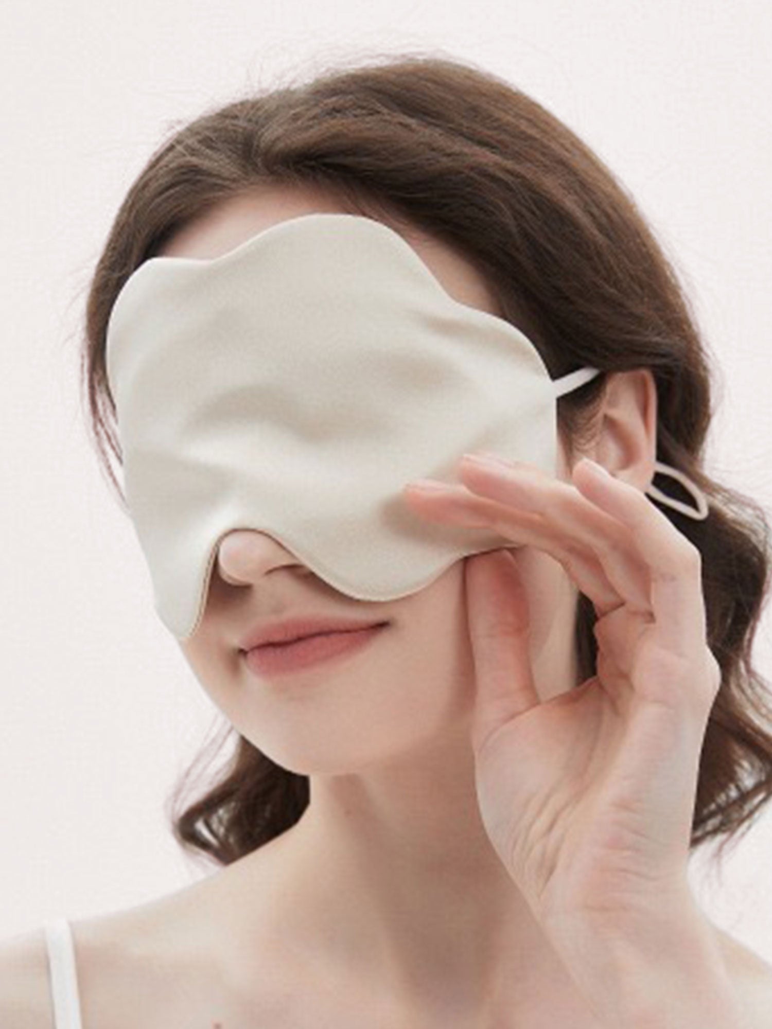 Cloud-Shaped Silk Sleep Mask