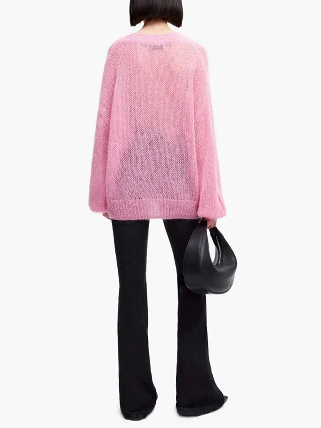 Sweater Harmoni Kotak-kotak Pinl