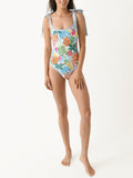 Floral One-Piece Swimsuit