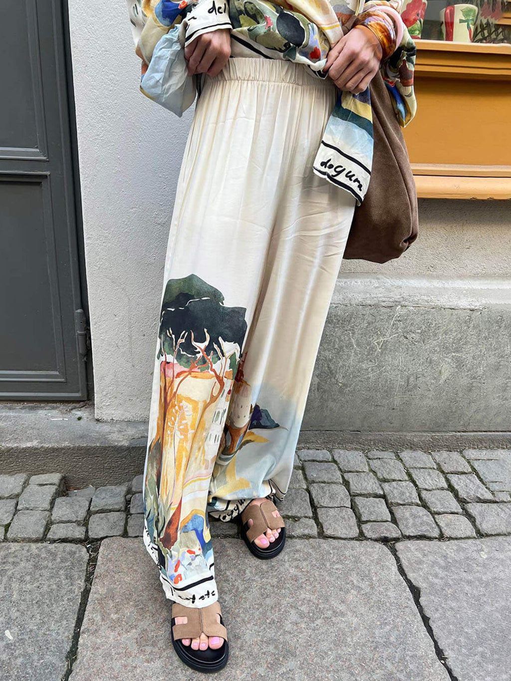 Artful Landscape Relaxed Shirt