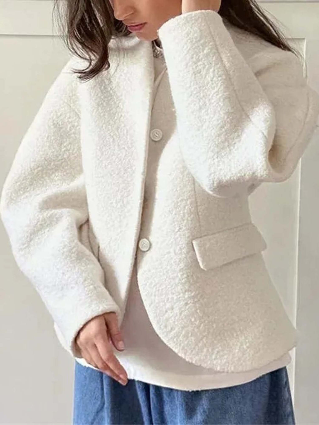 Textured Bouclé Jacket