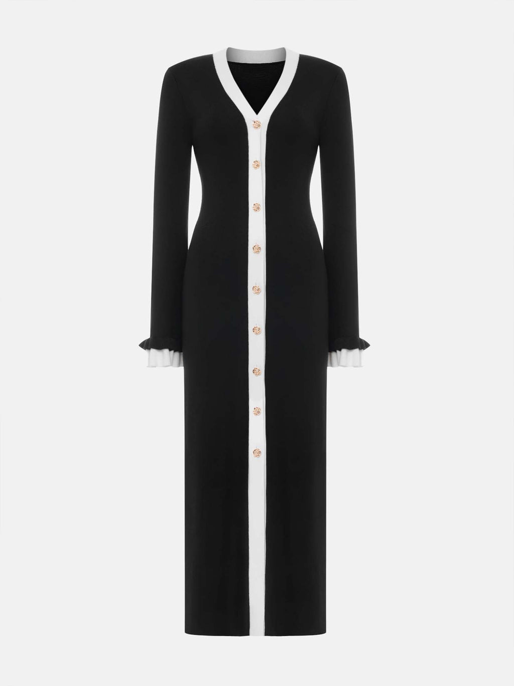 Sleek Muse Maxi Dress