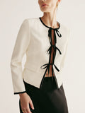 Blazer Tali Leher Gading