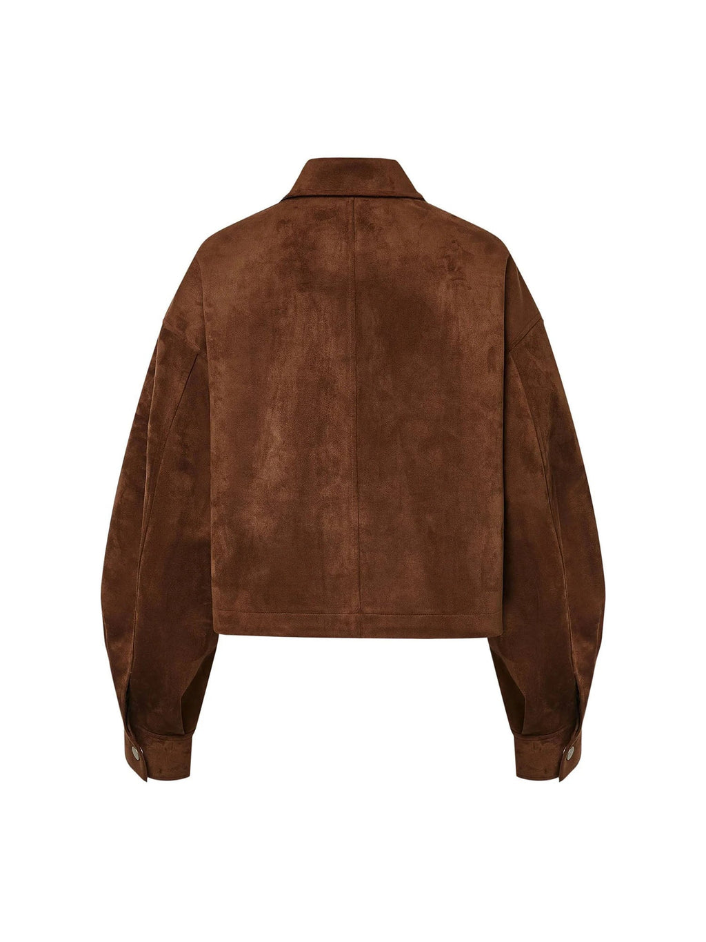 Zipper Blazer Jacket Tailored Edge