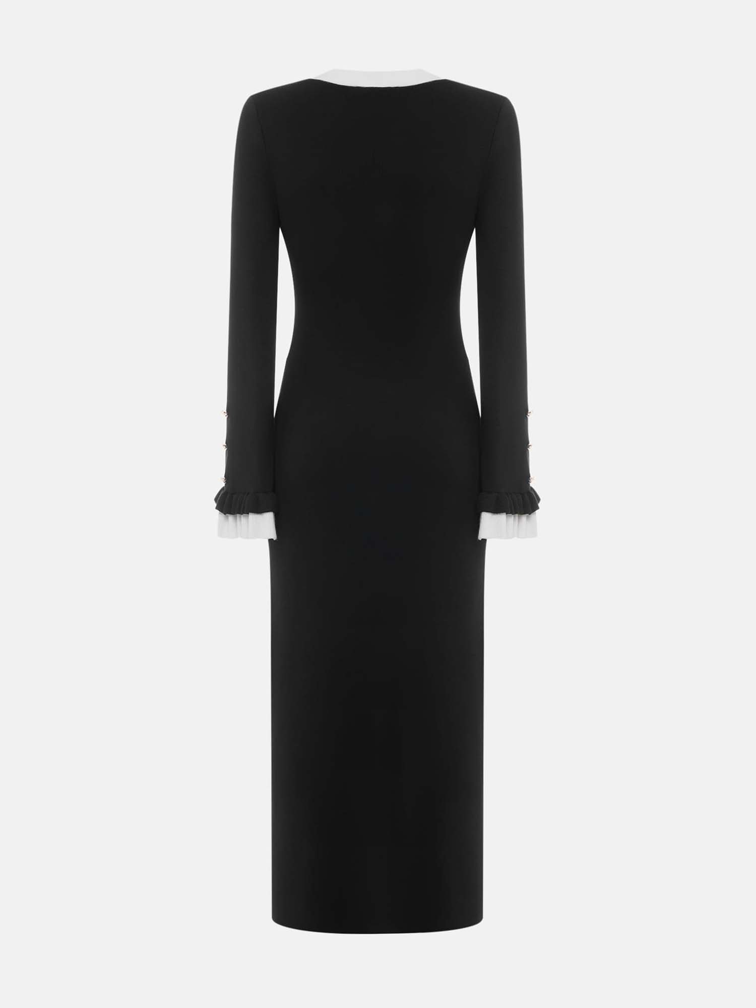 Sleek Muse Maxi Dress