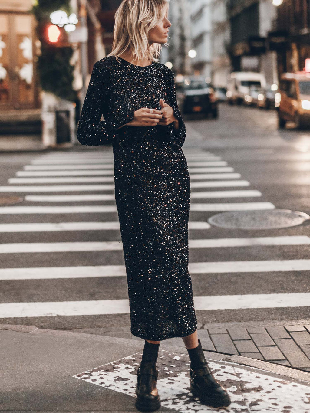 Glitter MiDi Dress