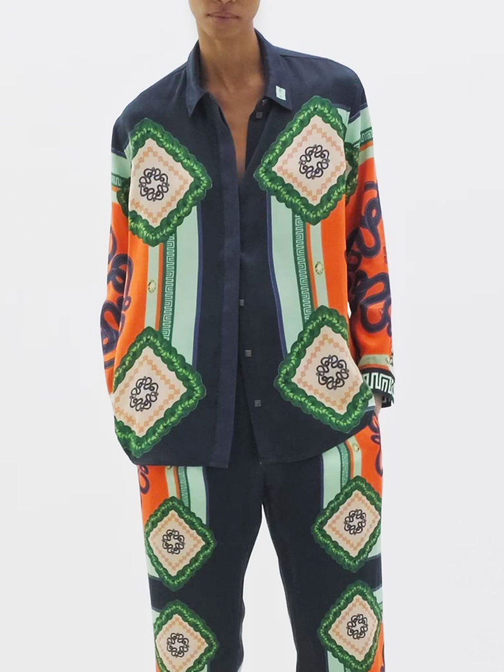 Baju Bercetak Mozek yang Ceria