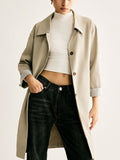 Beige Trench Coat