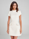 Beaded Eclipse Mini Dress