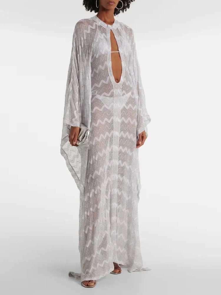Glamorous Beach Cover-Up Kaftan