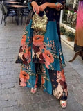 Floral Whisper Wide-Leg Pants