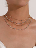 Kalung Berlian Berlapis Bergaya